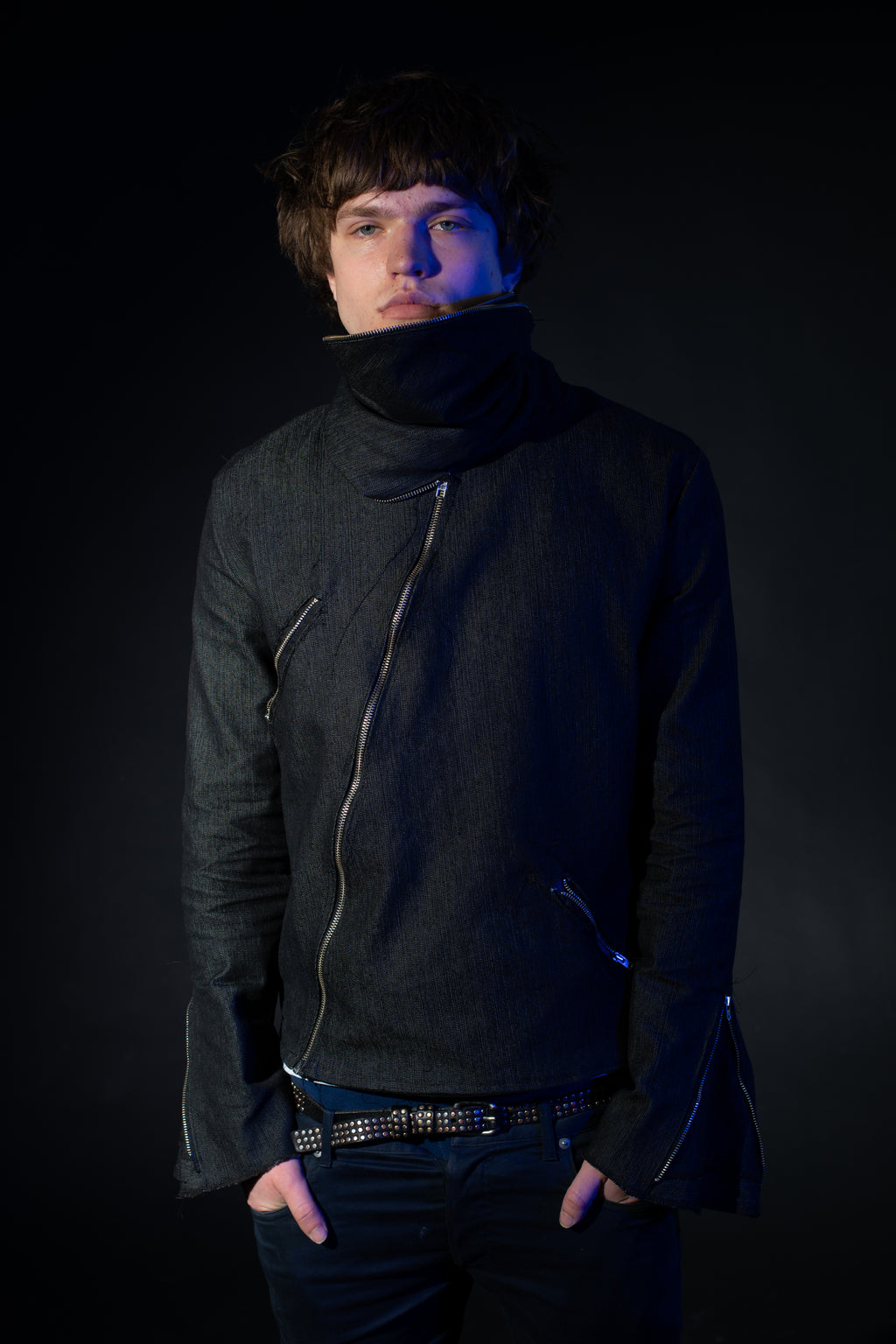 Transform Hood Jacket – Convertible Collar Utility Jacket